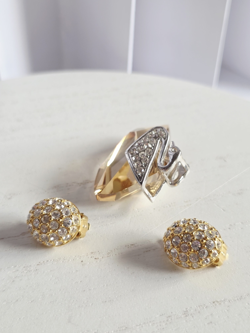 Swarovski Earrings And Pendant - Picture 5 of 6